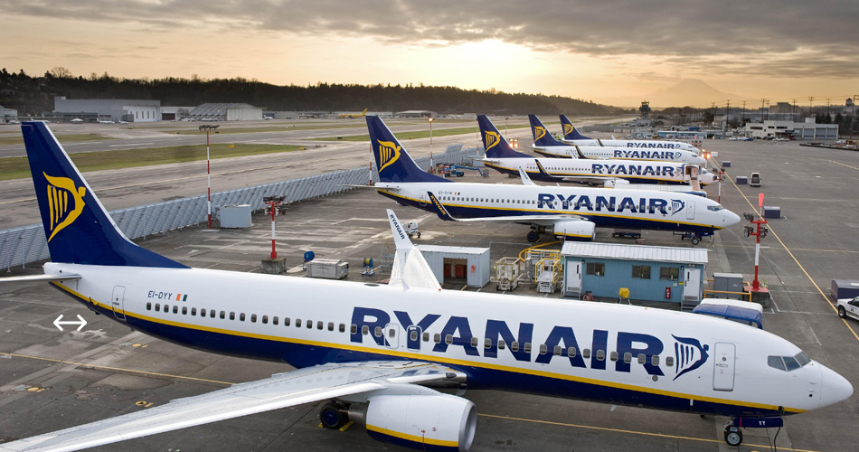 Ryanair do Španělska