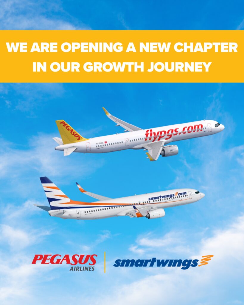 Smartwings + Pegasus Airlines